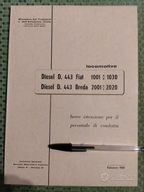 Libro Diesel D443 Fiat e Breda