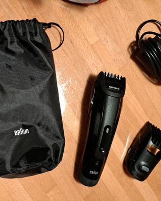 Regolabarba Braun kit completo 