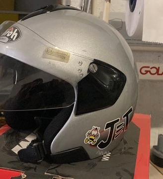 casco JET  x bambino taglia XXXS  o taglia 50