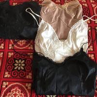 Quattro sottovesti in lycra