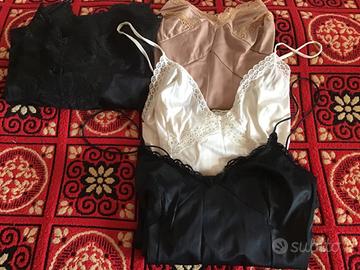 Quattro sottovesti in lycra