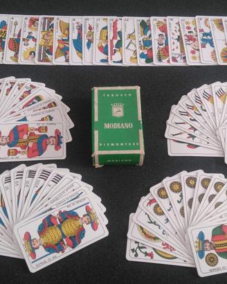 Carte Gioco Modiano - Tarocco 