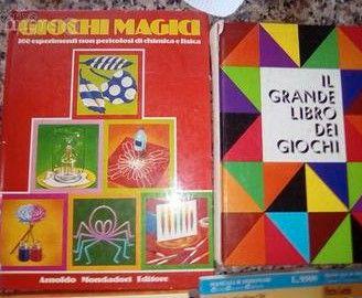 12 libri vintage  esperimenti lavoretti ragazzi 