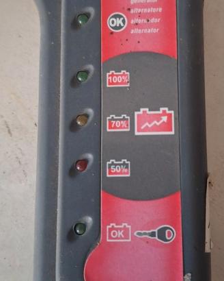 Tester per Batterie auto e alternatore