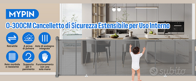 Cancelletto Retrattile Extra Larghezza 300 cm