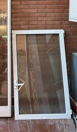 Infisso finestra in alluminio bianco 80 x 130 cm - Arredamento e ...