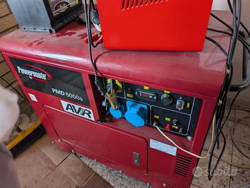 GENERATORE DI CORRENTE DIESEL POWERMATE BY PRAMAC 