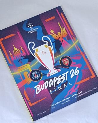 Libro ufficiale Finale UEFA Champions League 2026