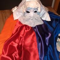 Costume di carnevale Unisex in raso