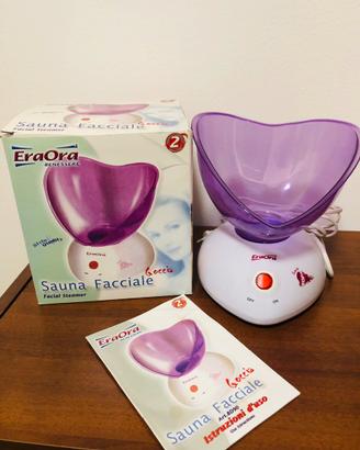 Sauna facciale pulizia viso