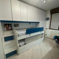 Letto a castello e scaletta