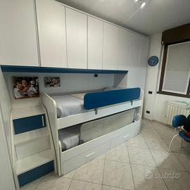 Letto a castello e scaletta