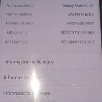 samsung note 20 5g