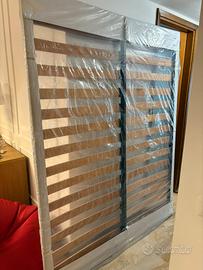 Rete con doghe in legno