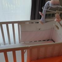 Lettino Sundvik Ikea con kit di trasformazione