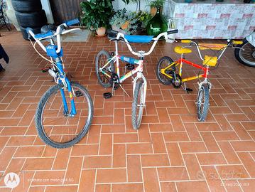 3 modelli bmx piccola media grande