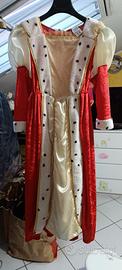 Costume regina 5/7 anni
