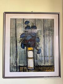 Stampa Bernard Buffet "Vaso di Fiori" 1957