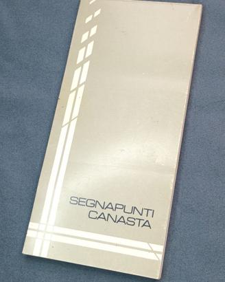 blocchetto segnapunti Dal Negro per Canasta