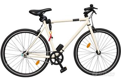Bici città single speed Elops 500 – Bianca