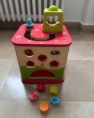 Cubo attività Hape bambini dai 18 mesi