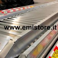 Rampe di carico 4 metri per escavatori e trattori