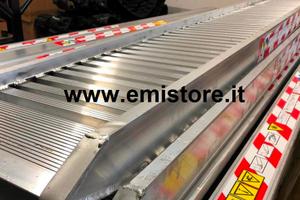 Rampe di carico 4 metri per escavatori e trattori