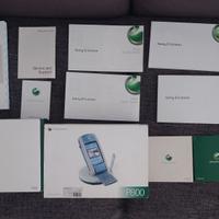 Confezione manuali cd guida Sony Ericsson P800 ITA