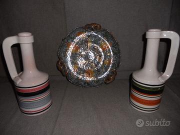 Vassoio e Bottiglie con ansa