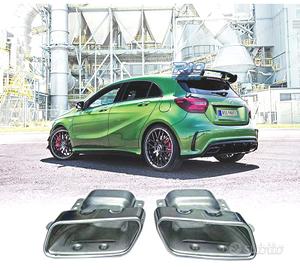 TERMINALI SCARICO MERCEDES AMG W176 13-18 CLA W117