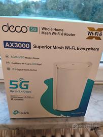TP-Link Deco X3000-5G Router Wi-Fi 2025 vedi nota