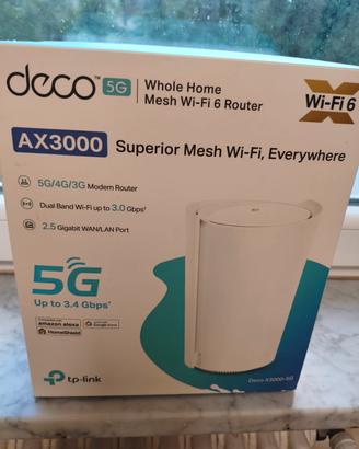 TP-Link Deco X3000-5G Router Wi-Fi 2025 vedi nota