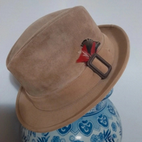 Cappello dobbs pelle pork pie uomo fedora u.s.a