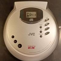 Lettore CD portatile JVC perfetto + custodia