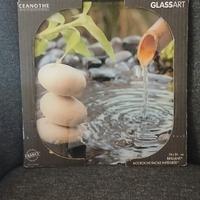 NUOVO Stampa su vetro Glassart cm. 30x30 - "Bambù"