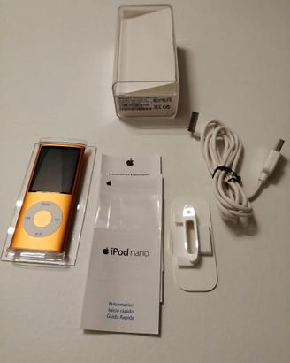 Apple iPod Nano 4G 4ª generazione 4GB arancione co