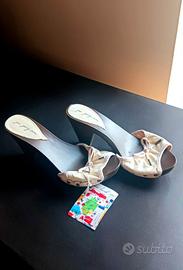 Zoccoli Sabot Vintage You Young Coveri N.38 Nuovi