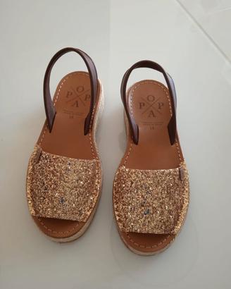 Scarpe minorchine marca Popa