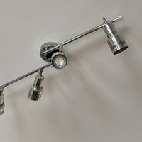 Lampadario 4 faretti led