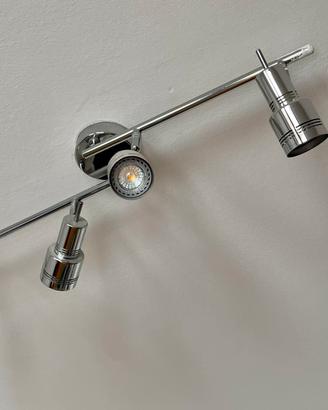 Lampadario 4 faretti led