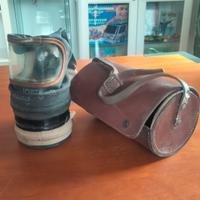 Maschera antigas inglese WW2 donna no elmetto