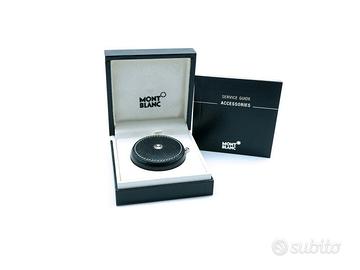 Montblanc Metro a Nastro in Pelle Nera Cofanetto