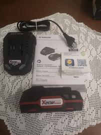 Batteria 20V 2Ah Parkside + caricatore Con GARANZI