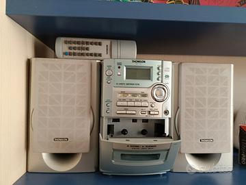 stereo compatto Thomson am1250 CD cassette e radio