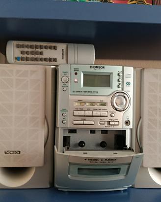 stereo compatto Thomson am1250 CD cassette e radio