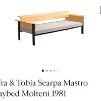 "Day bed" di Molteni. disegno di A. e Tobia Scarpa