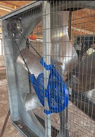 Ventola movimento aria stalla