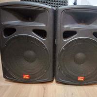 Casse DJ Biamplificate professionali 400 w TDS 