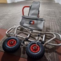 ruote di alaggio, scaletta, borsa sotto panca