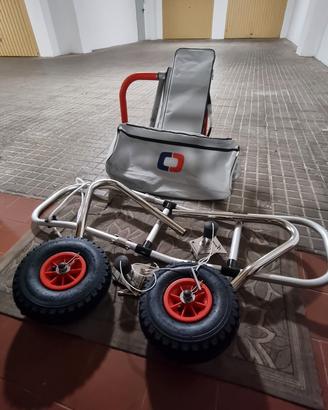 ruote di alaggio, scaletta, borsa sotto panca